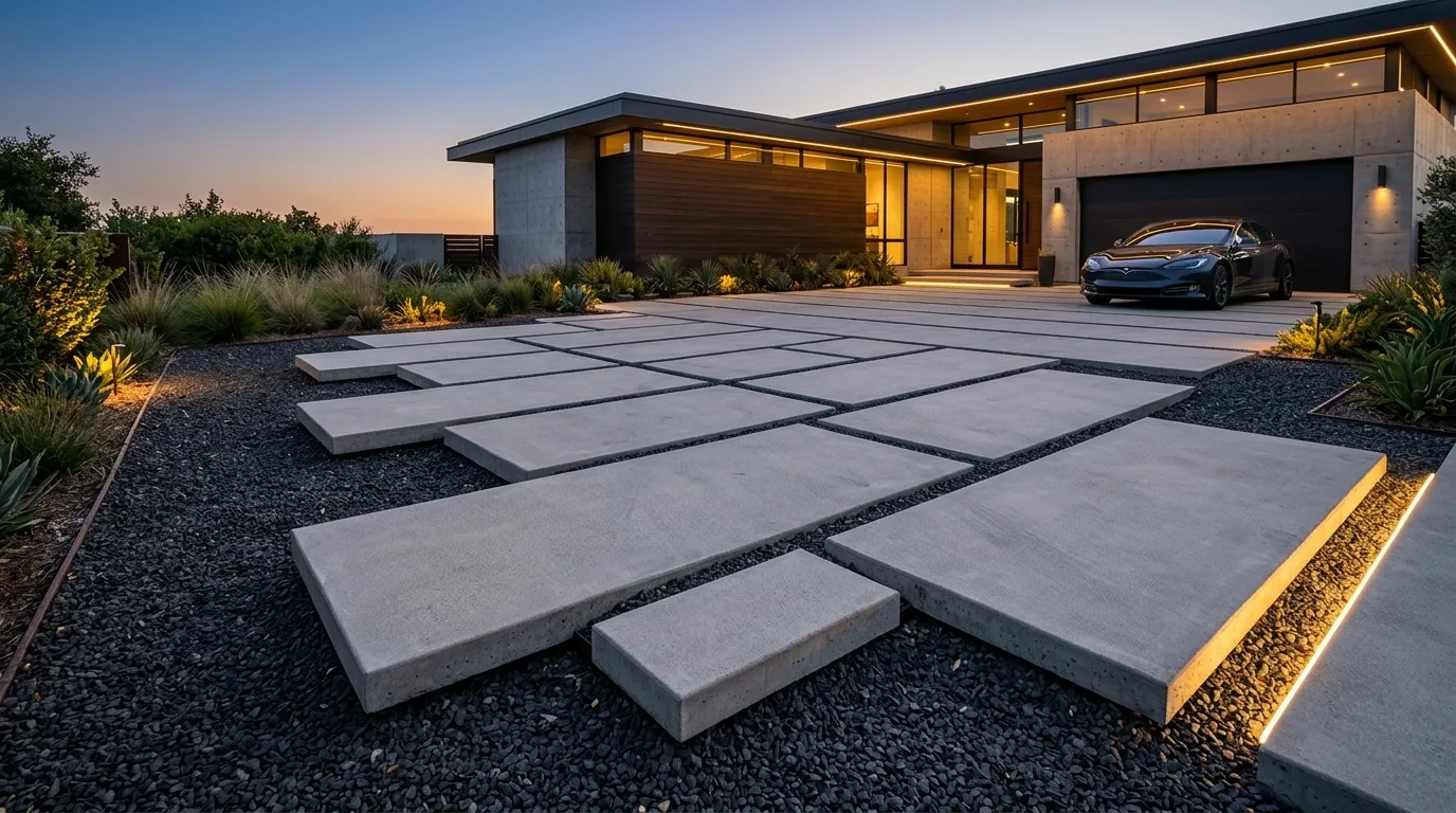 Minimal Planting and Open Space